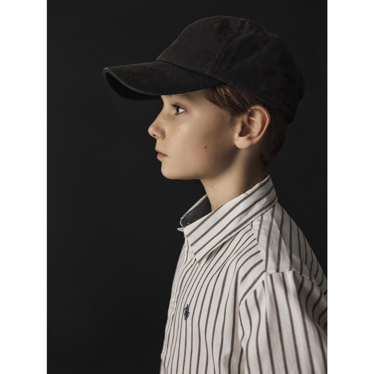 Name It Bright White Nkmralum Ls Nreg Stripe Shirt Box
