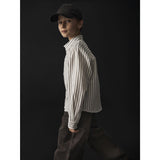 Name It Bright White Nkmralum Ls Nreg Stripe Shirt Box