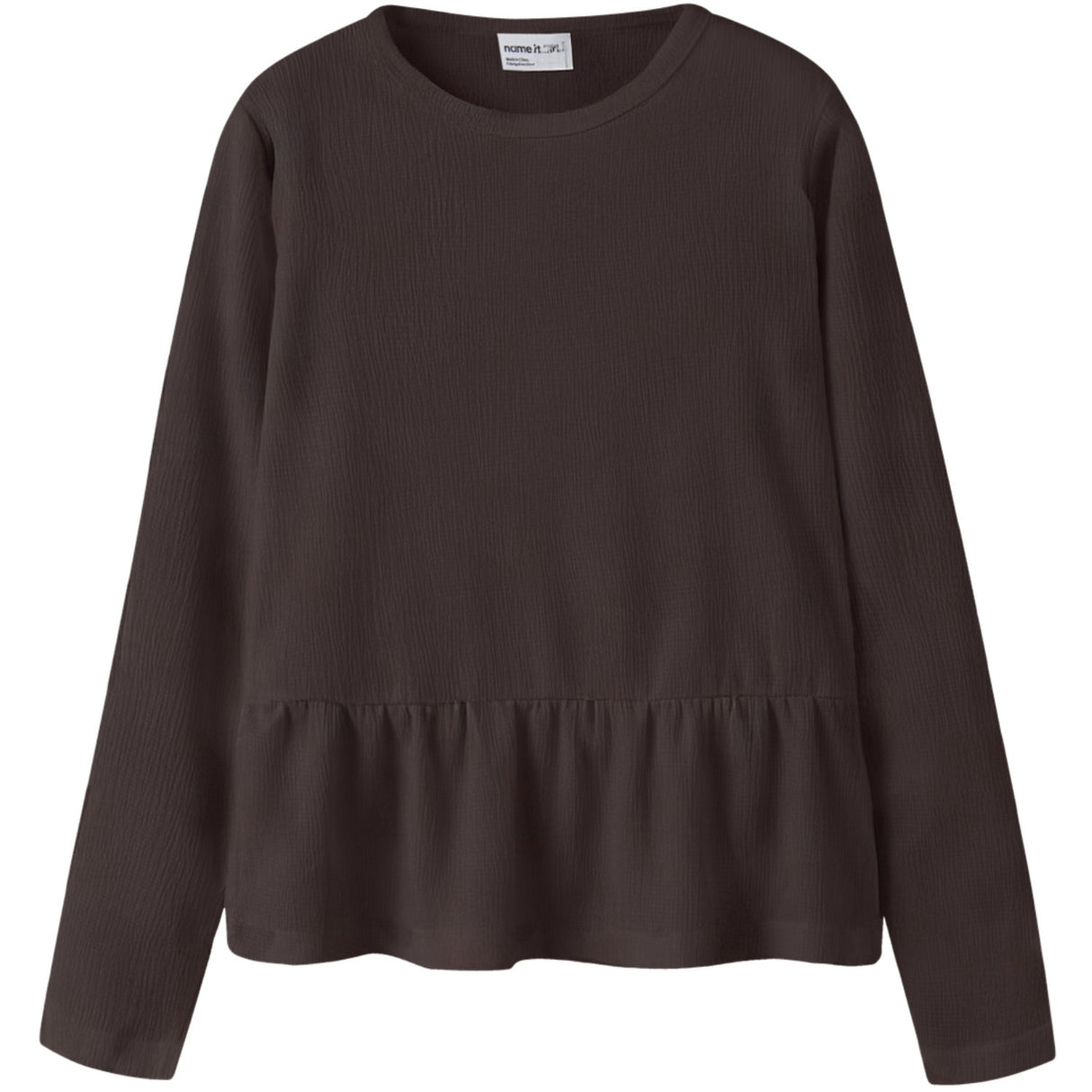Name It Chocolate Plum Nkfnamsa Ls Top