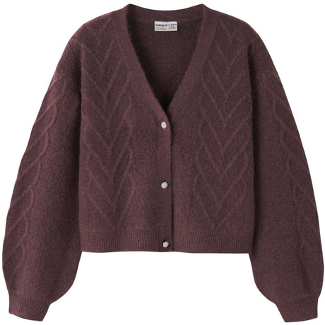 Name It Wild Ginger Nkfopal Ls Knit Card