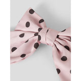 Name It Lotus Dots In Chocolate Plum Nkfnolina Hairbow