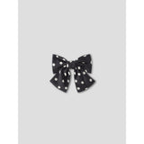 Name It Black Dots In Antique White Nkfnolina Hairbow