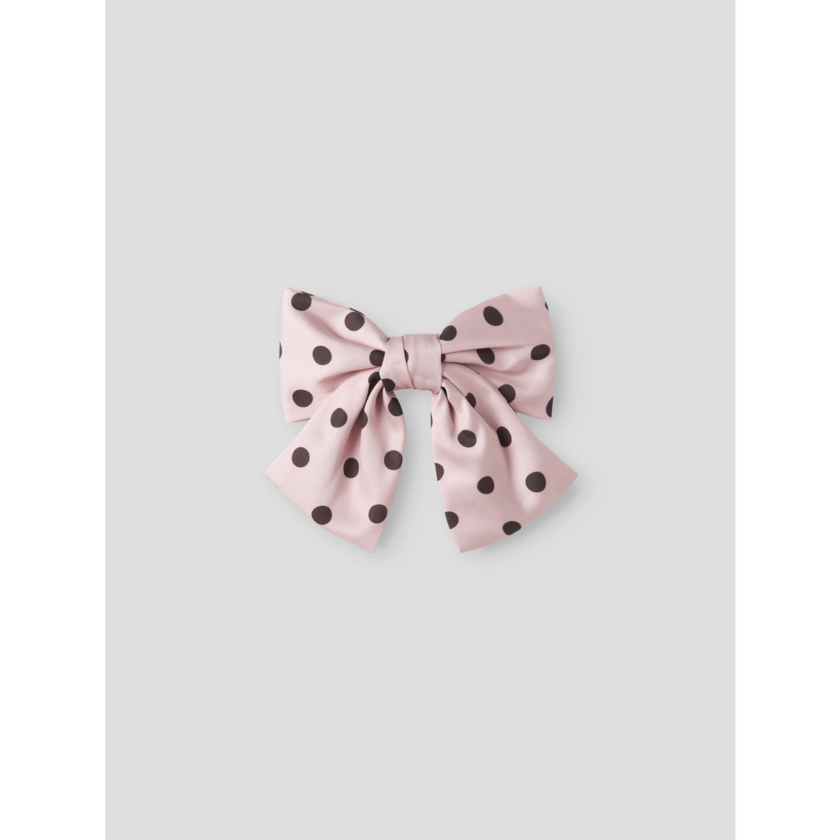 Name It Lotus Dots In Chocolate Plum Nkfnolina Hairbow