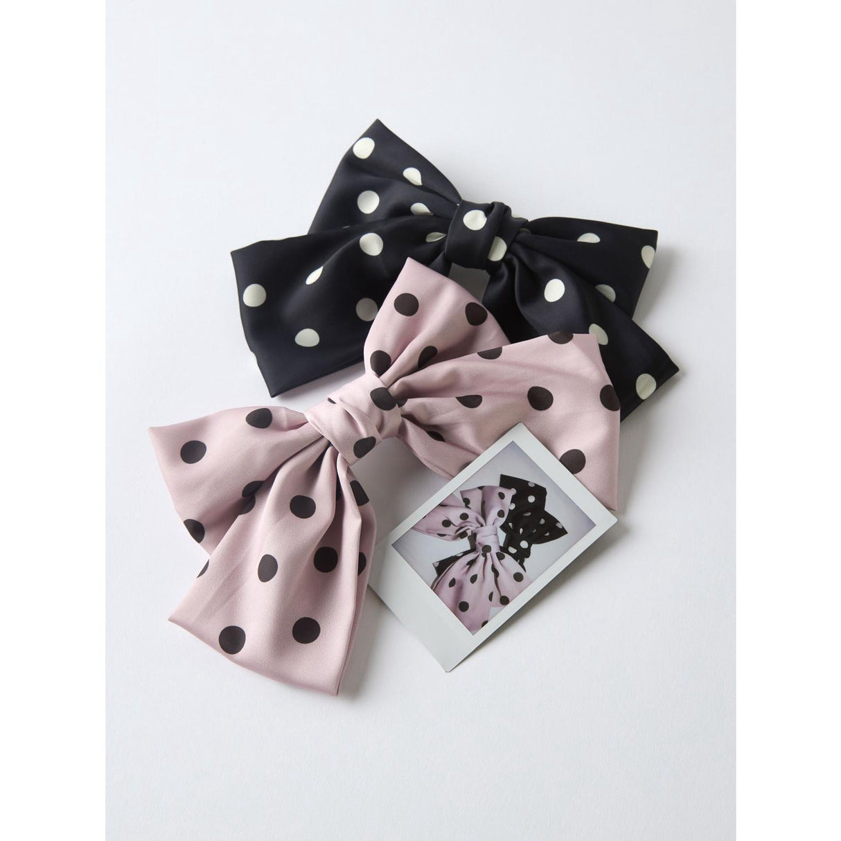 Name It Lotus Dots In Chocolate Plum Nkfnolina Hairbow