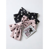 Name It Lotus Dots In Chocolate Plum Nkfnolina Hairbow