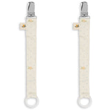 Konges Sløjd Lemon Dot 2 Pack Pacifier Strap