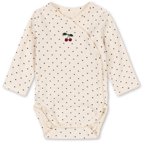 Konges Sløjd Blue Dot Basic Ls Newborn Body Gots