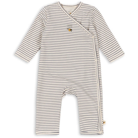 Konges Sløjd Stripe Como Basic Newborn Onesie Gots