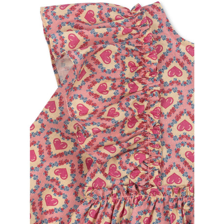 Konges Sløjd Felice Rose Evia Ls Bow Dress Gots