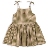Konges Sløjd Avocado Check Kim Isotta Dress Gots
