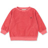 Konges Sløjd Cardinal Rose Stripe Itty Sweatshirt Gots