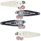 Konges Sløjd Multi 4 Pack Cherry Dot Hair Clip