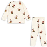 Konges Sløjd Teddy Bear Basic Blouse/Pants Set Gots