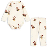 Konges Sløjd Teddy Bear Basic Body/Pants Set Gots