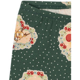 Konges Sløjd Deer Diary Green Basic Body/Pants Set Gots