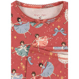 Konges Sløjd Bow Ballerina Blush Basic Blouse/Pants Set Gots