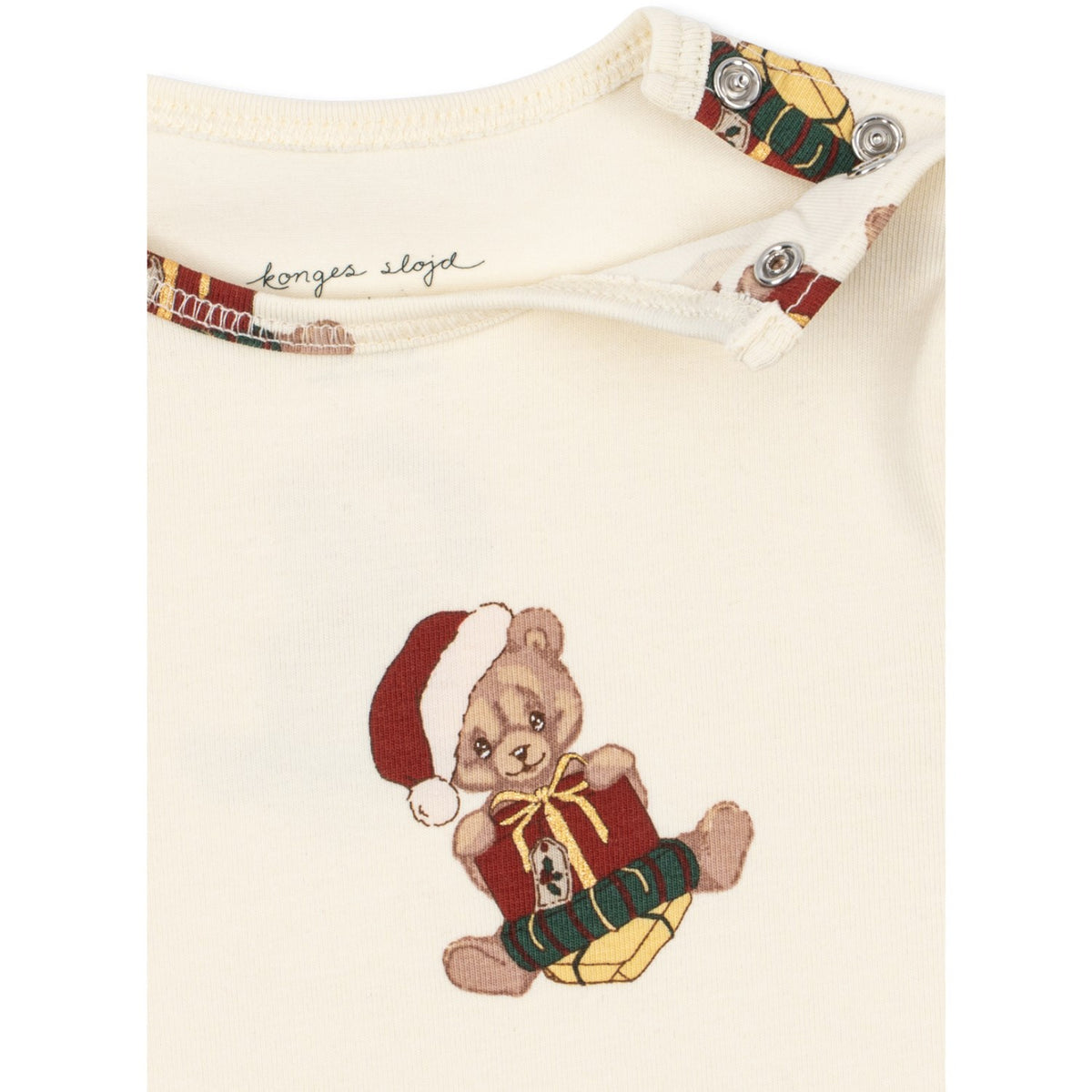 Konges Sløjd Teddy Bear Basic Body/Pants Set Gots