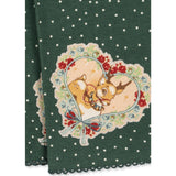 Konges Sløjd Deer Diary Green Basic Blouse/Pants Set Gots