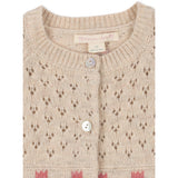 Konges Sløjd Cream And Tulips Belle Cardigan