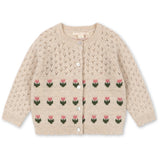 Konges Sløjd Cream And Tulips Belle Cardigan