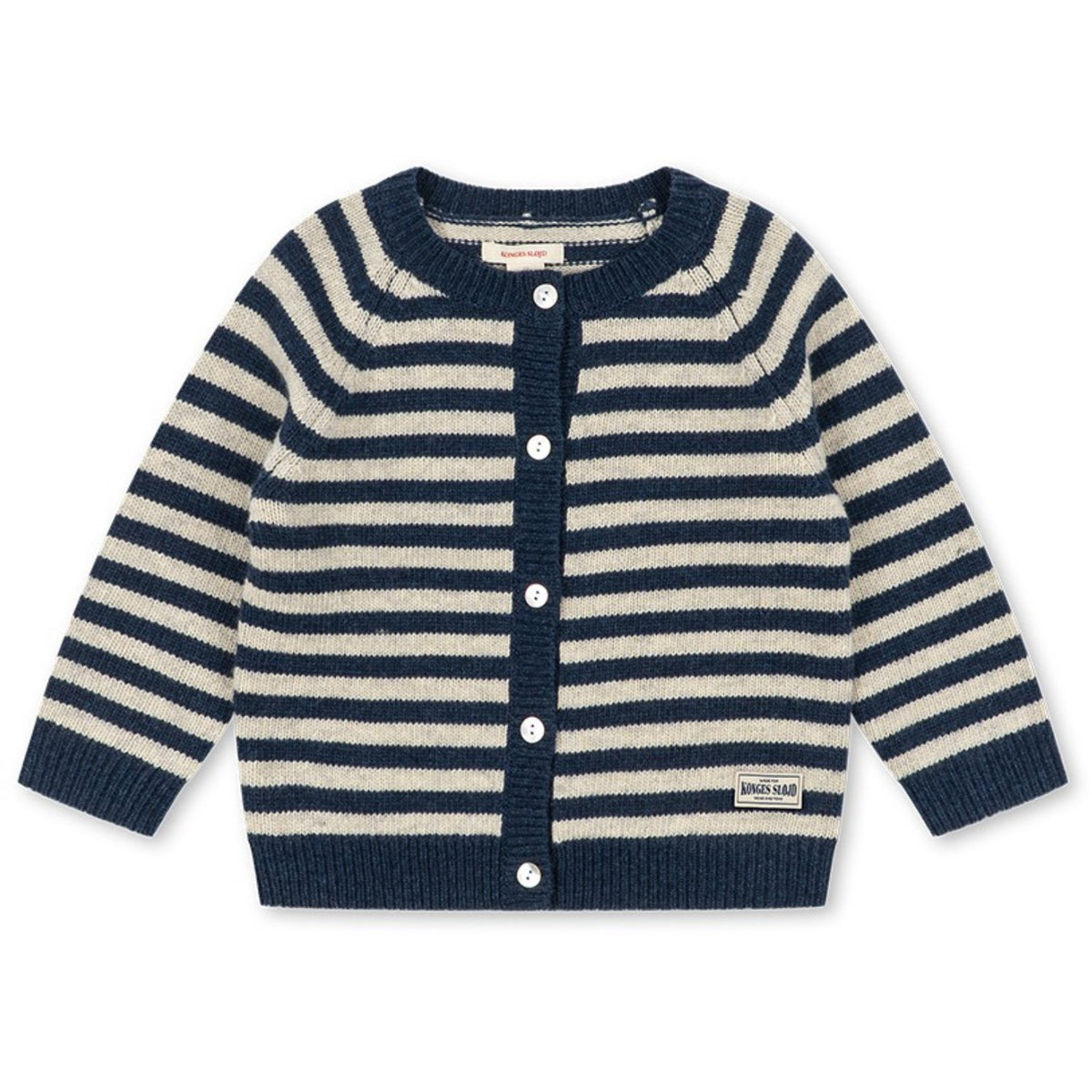 Konges Sløjd Blue Stripe Billi Knit Cardigan