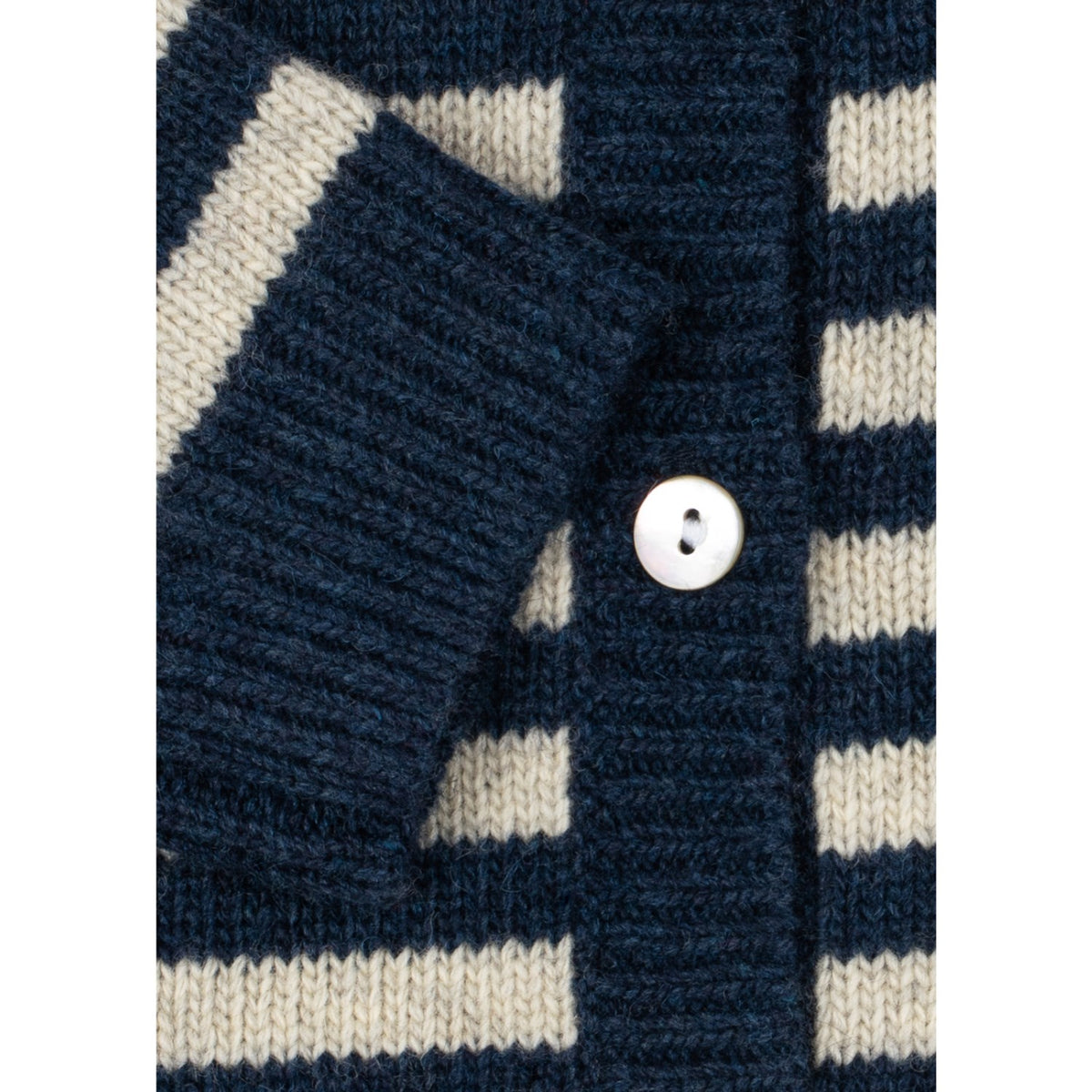 Konges Sløjd Blue Stripe Billi Knit Cardigan