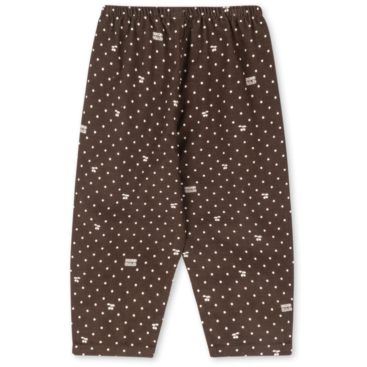 Konges Sløjd Cherry Dot Chocolate Cara Pleat Pants Gots
