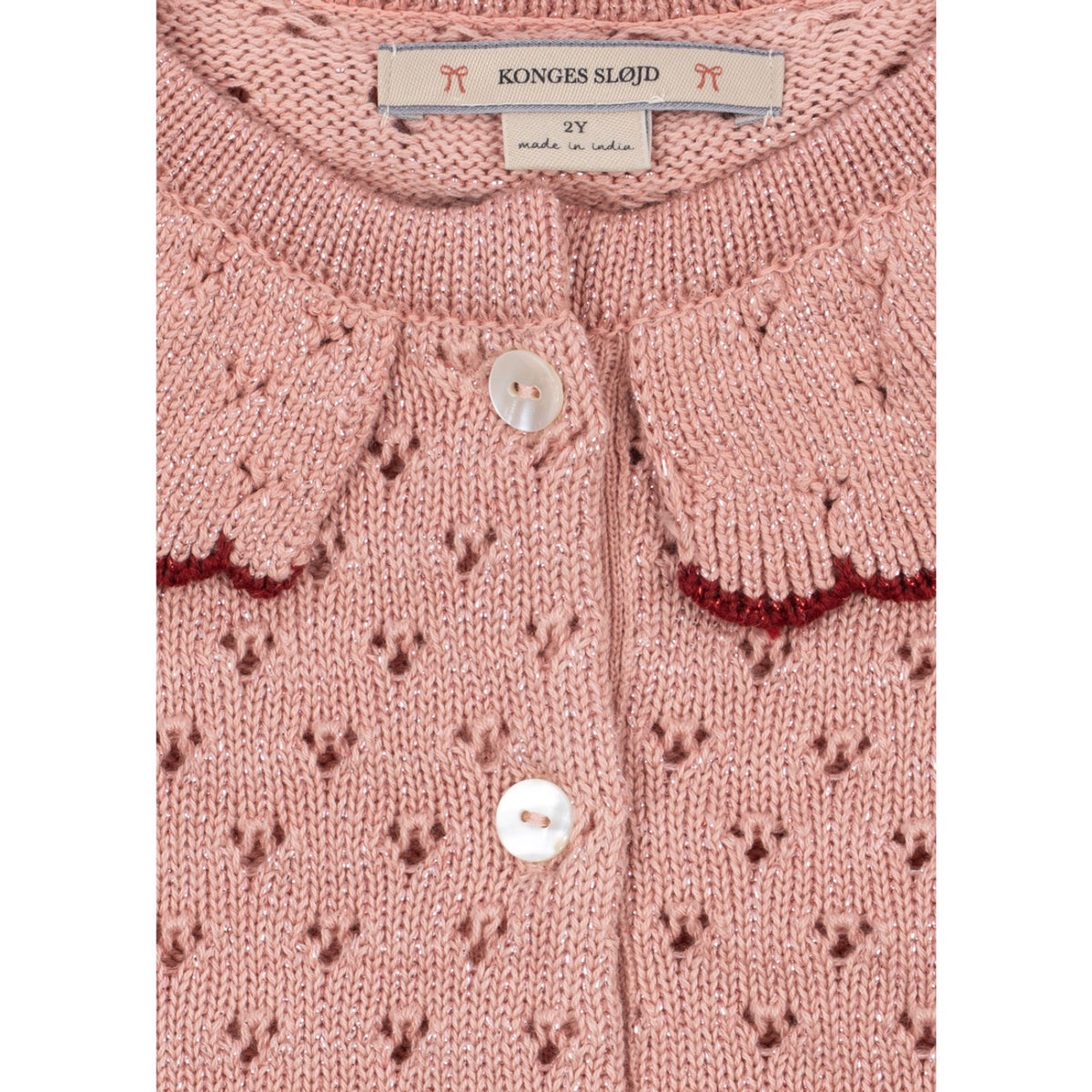 Konges Sløjd Mellow Rose Holiday Cardigan