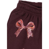 Konges Sløjd Decadent Chocolate Lou Bow Sweatpants Gots