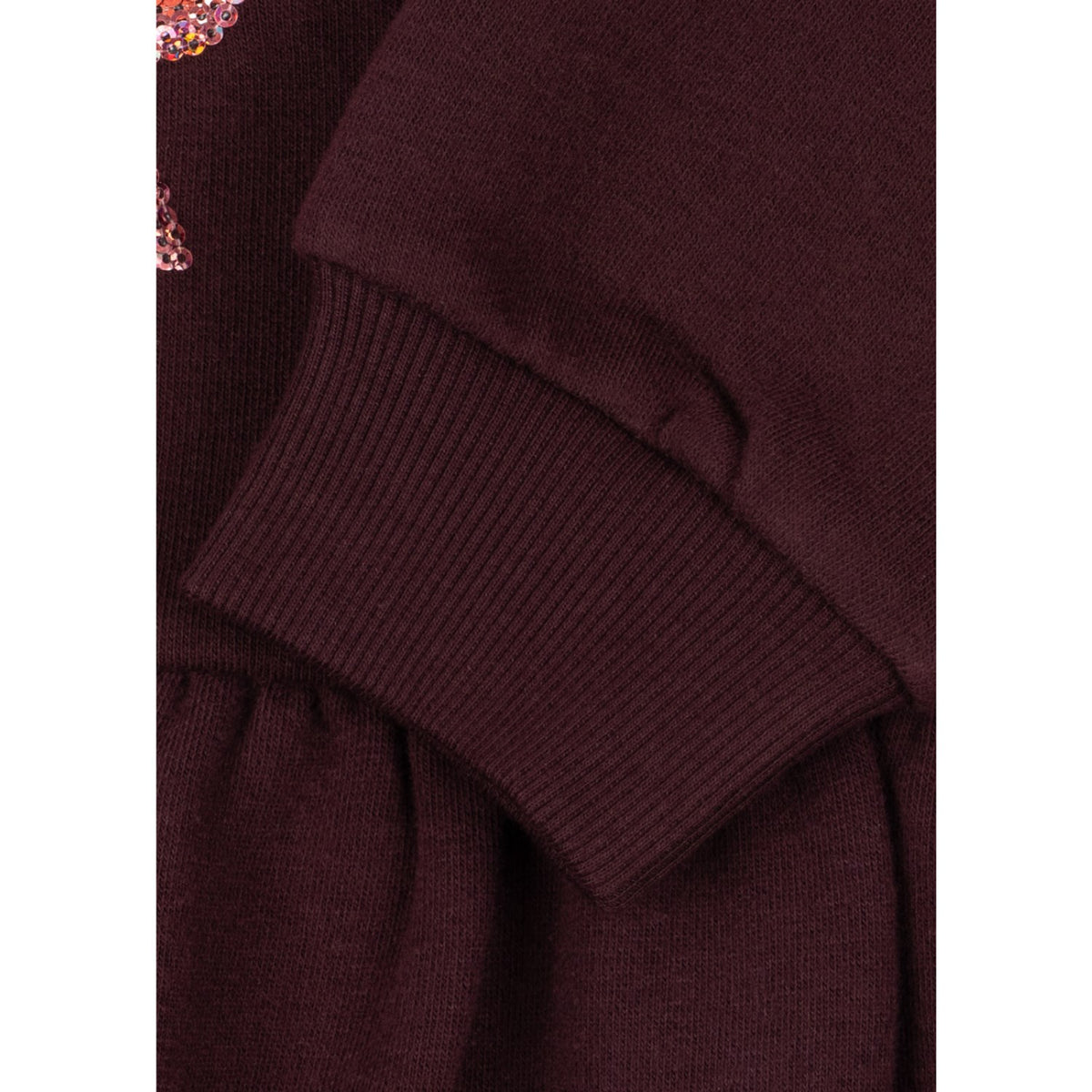 Konges Sløjd Decadent Chocolate Lou Bow Sweat Dress Gots