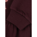 Konges Sløjd Decadent Chocolate Lou Bow Sweat Dress Gots