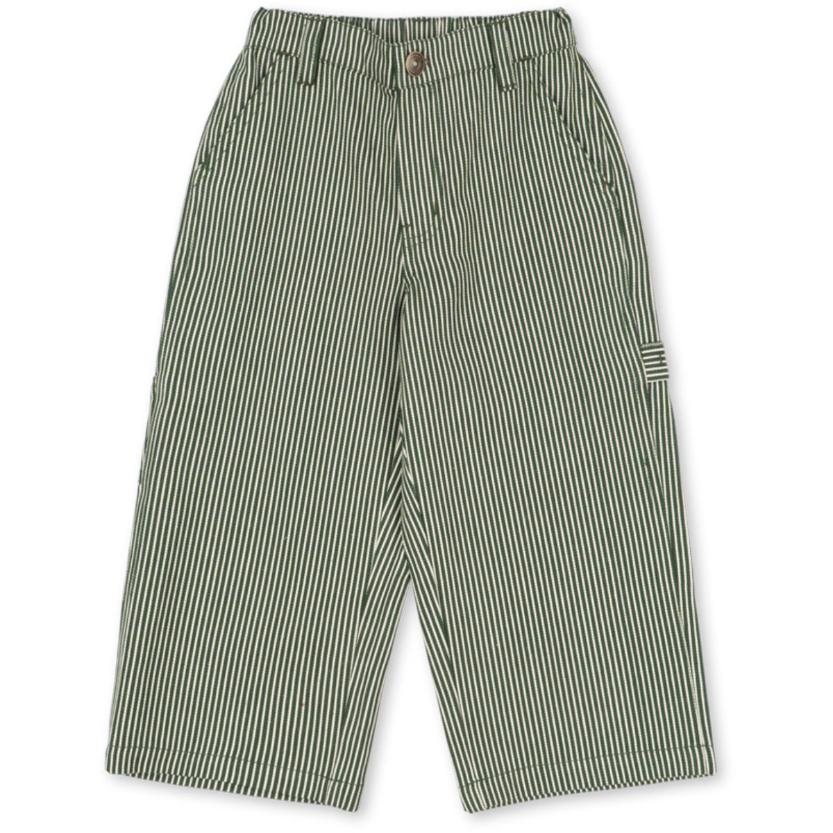 Konges Sløjd Milk Verte Stripe Luc Pants Gots