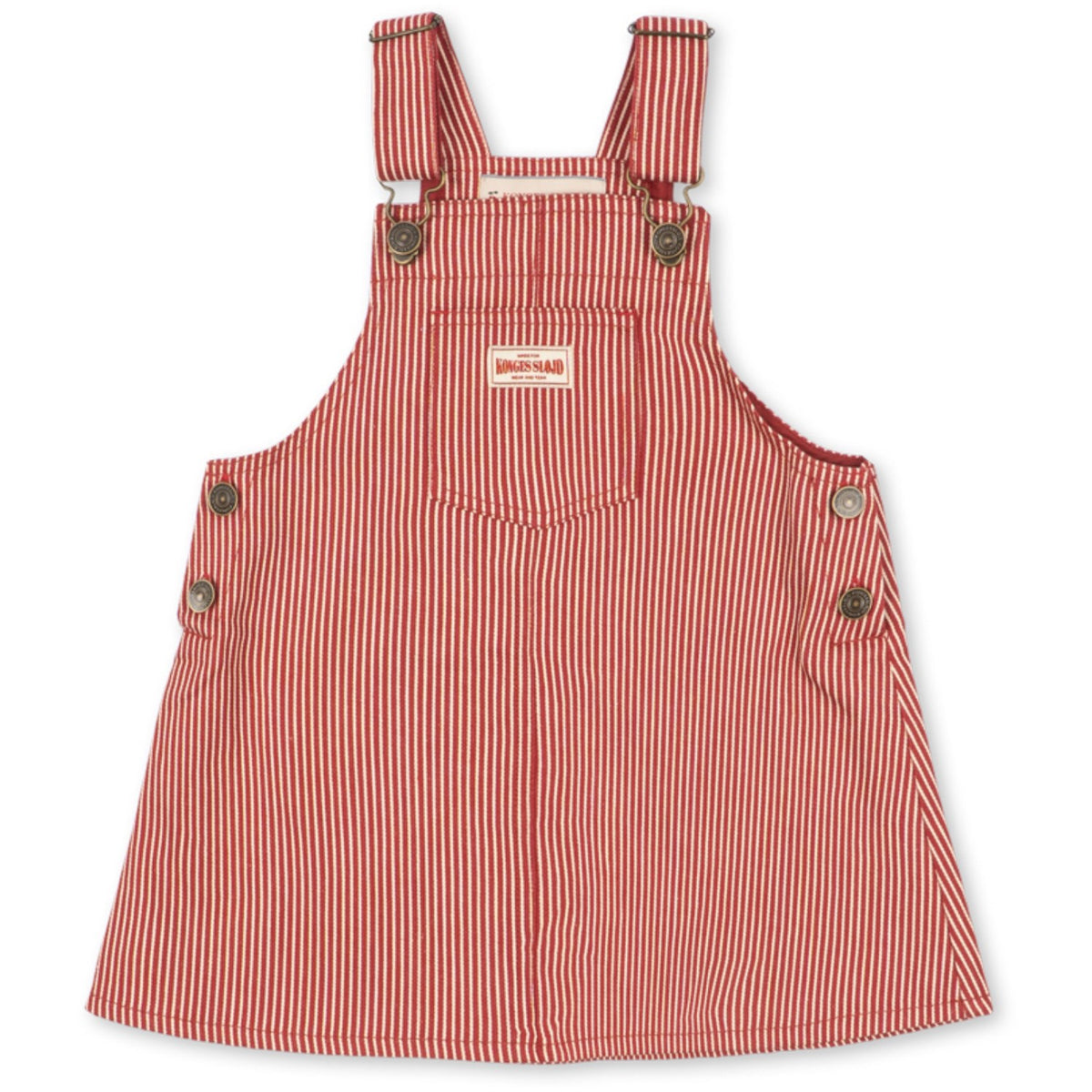 Konges Sløjd Milk Rouge Stripe Luc Spencer Dress Gots