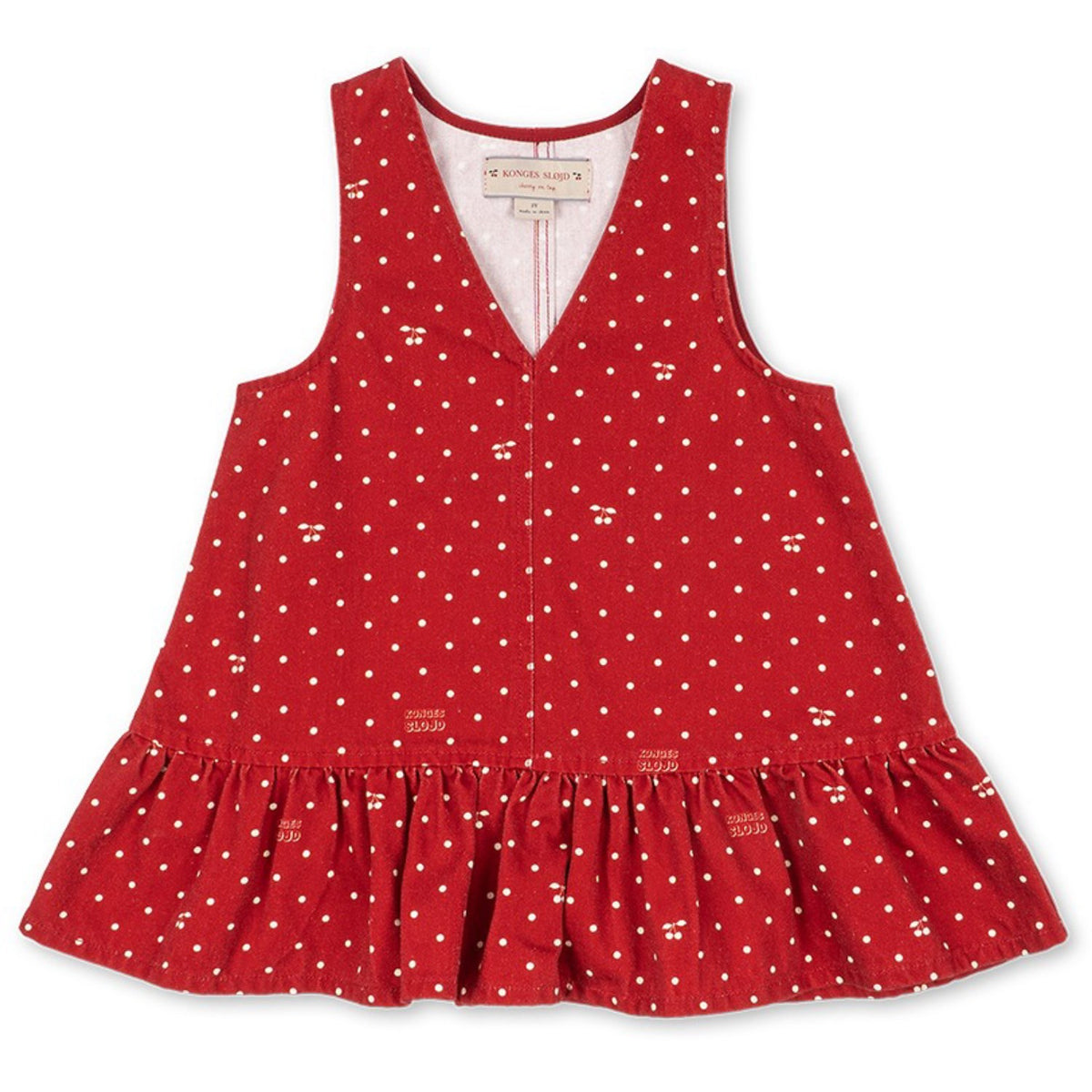 Konges Sløjd Cherry Dot Derby Magot Dress Gots