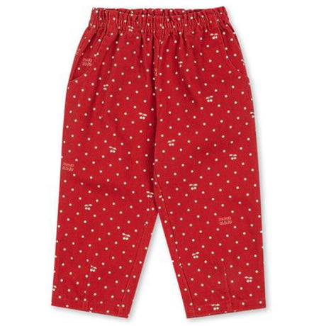 Konges Sløjd Cherry Dot Derby Magot Frill Pants Gots