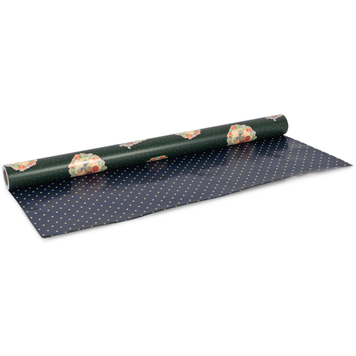 Konges Sløjd Deer Diary Green Wrapping Paper