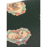 Konges Sløjd Deer Diary Green Wrapping Paper