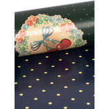 Konges Sløjd Deer Diary Green Wrapping Paper