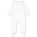 Konges Sløjd Optic White My First Christmas Onesie Gots