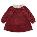 Konges Sløjd Red Dahlia Venola Dress Grs
