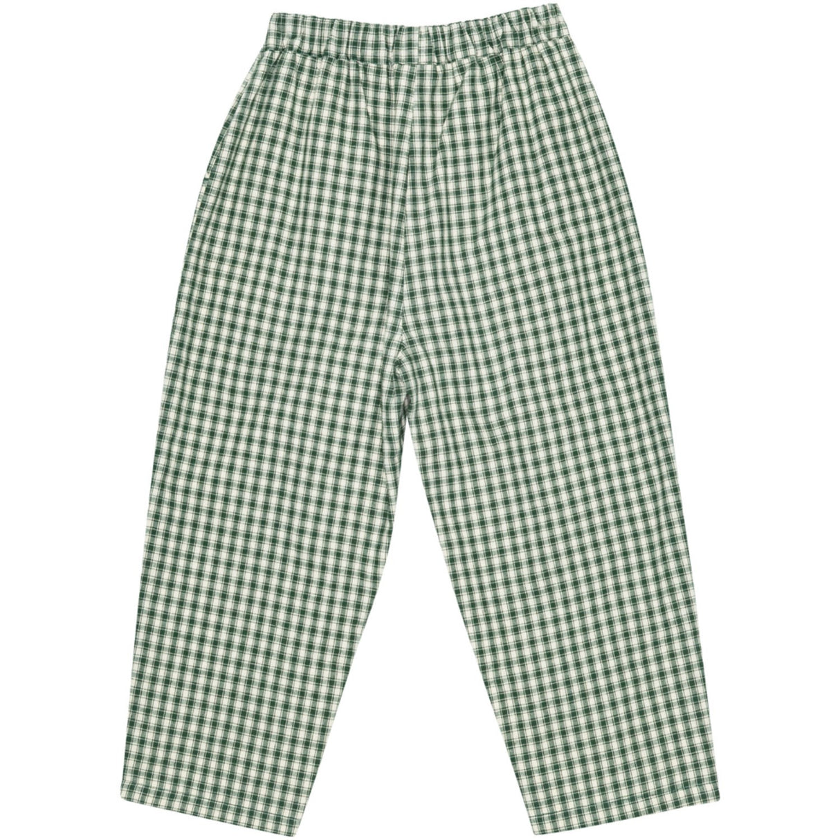 brunobruno nation Myrtle Green Check Dora Check Pants