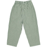 brunobruno nation Myrtle Green Check Dora Check Pants