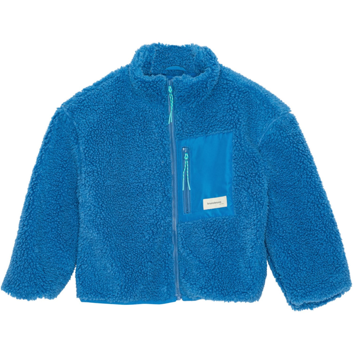 brunobruno nation Pacific Coast Blue Rori Teddy Jacket