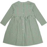 brunobruno nation Myrtle Green Check Vita Check Dress