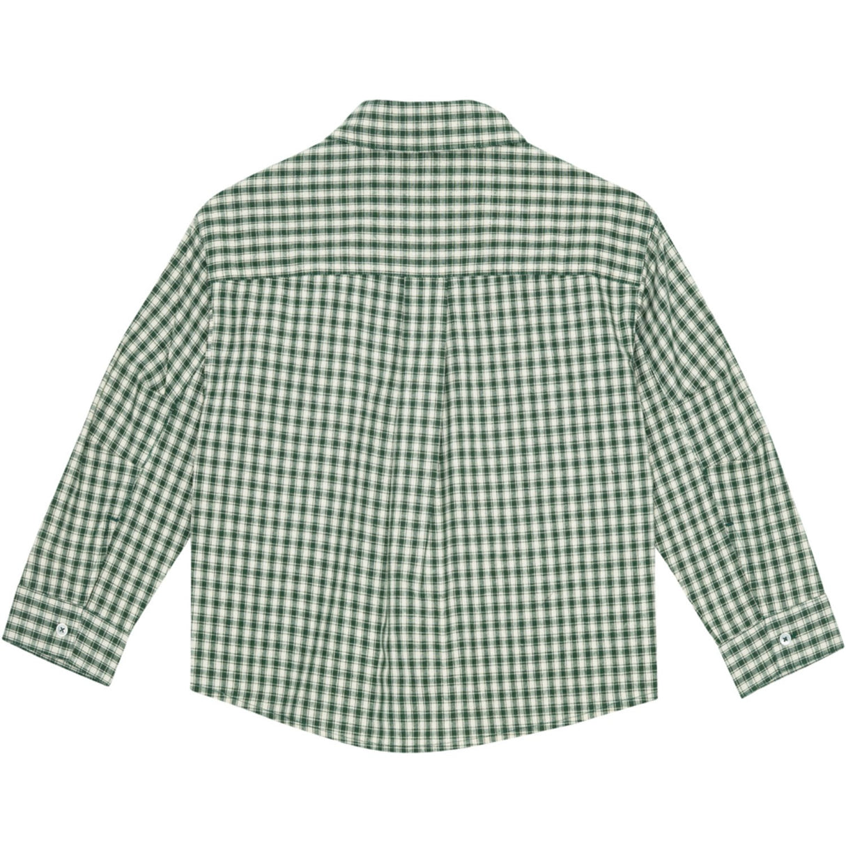 brunobruno nation Myrtle Green Check Nohrla Check Shirt