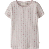 Lil'Atelier Morganite Flower Nmfrachello Dap Ss Slim Top Lil