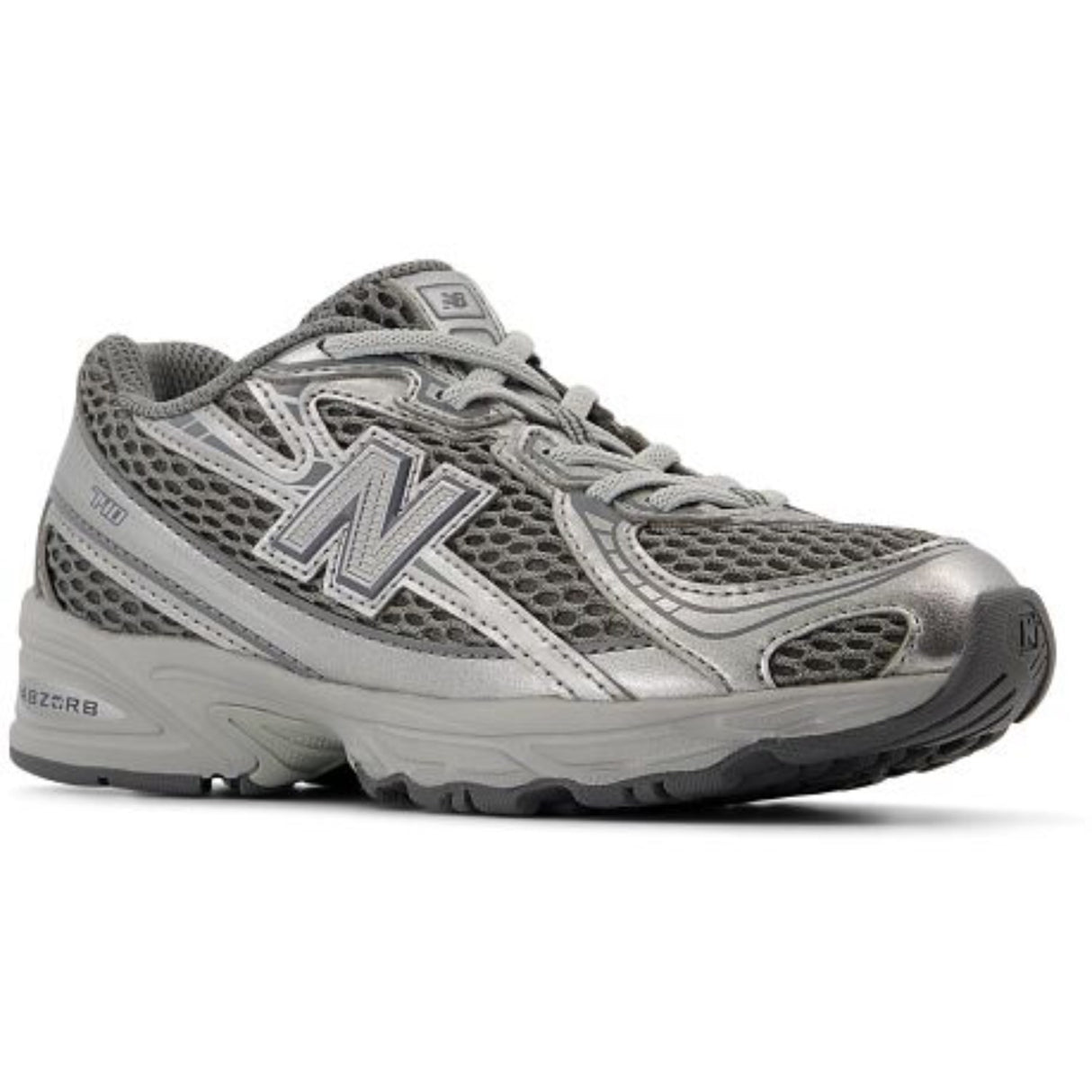 New Balance Harbor Grey 740 Kids Bungee Lace