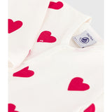 Petit Bateau Hearts Sleepsuit