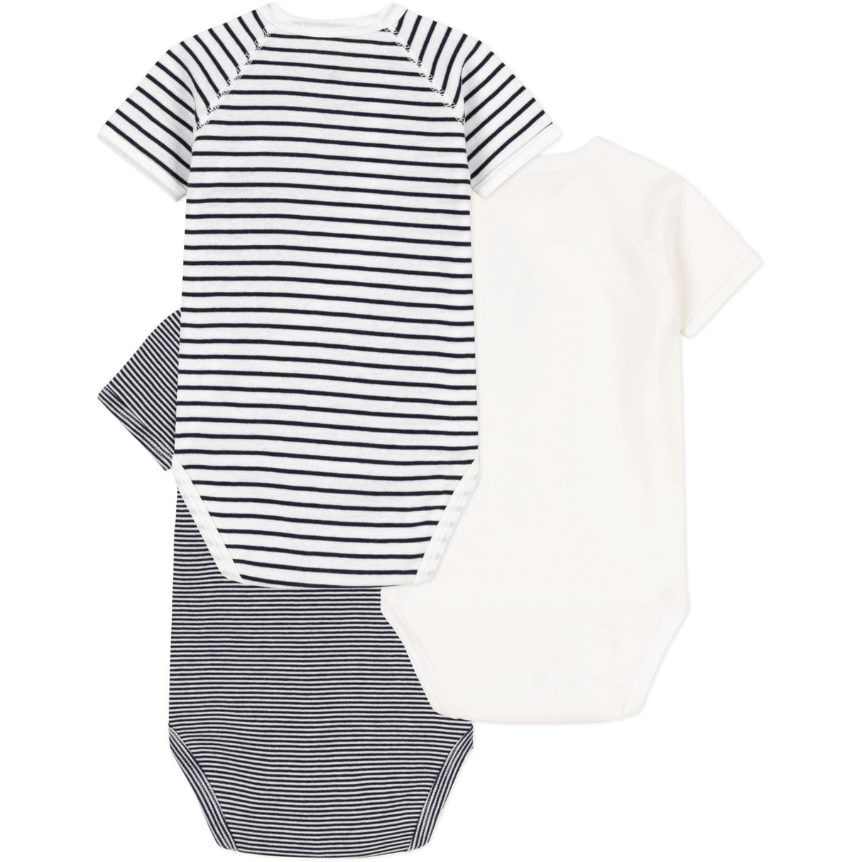 Petit Bateau Variante 1 Short Sleeve Bodysuit