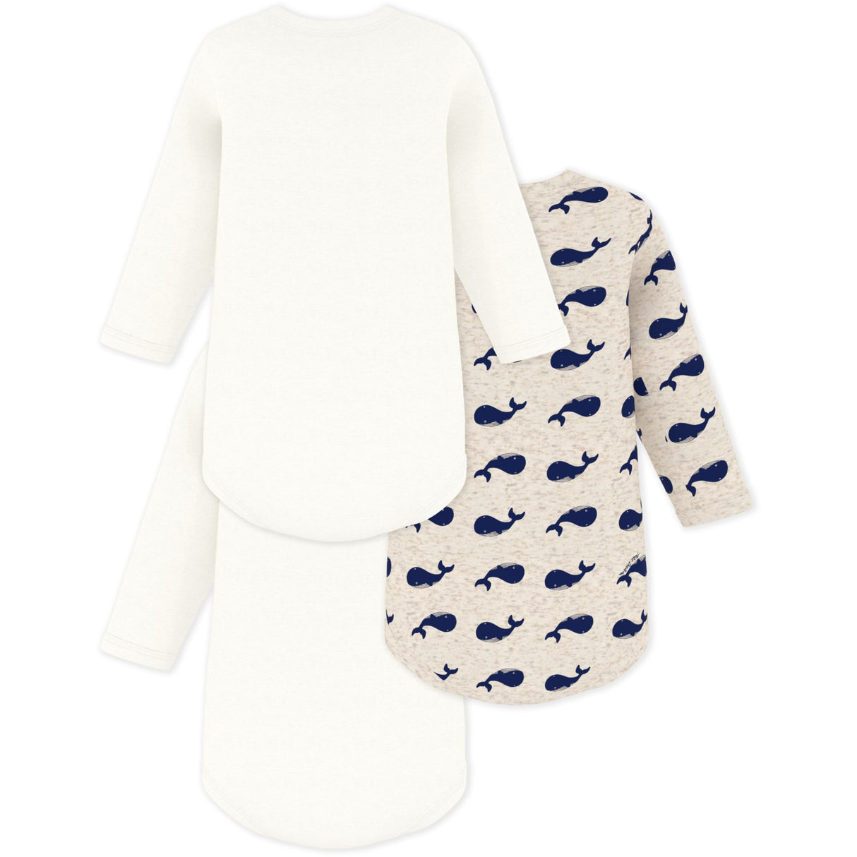 Petit Bateau Variante 1 Long Sleeve Bodysuit